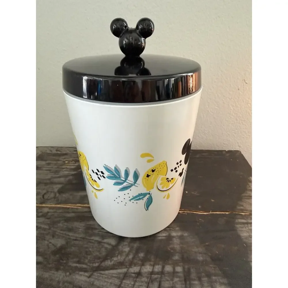 Disney Chewy Treat Jar Disney Mickey Mouse w/Mouse Ear Lid NEW